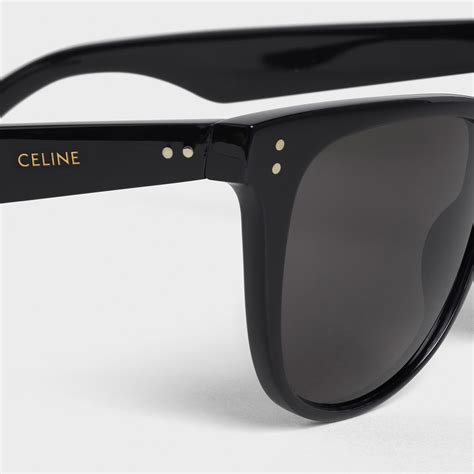 celine cl 40009|CELINE Acetate Black Frame 02 Sunglasses CL40009I Black .